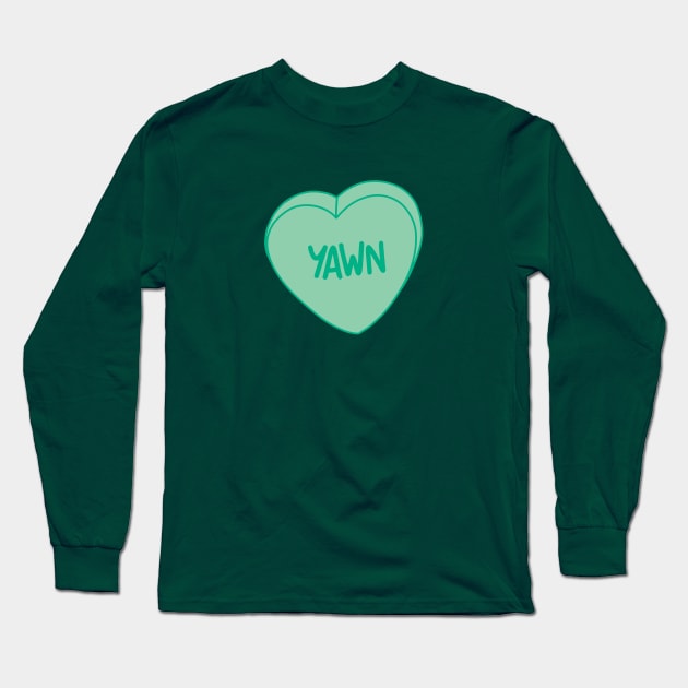 Yawn Long Sleeve T-Shirt by lulubee